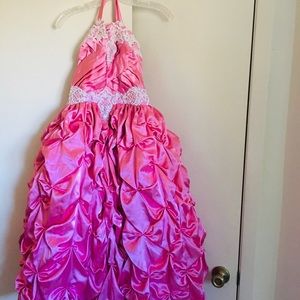 Pearl adorned Prom/Evening gown.